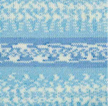 Load image into Gallery viewer, King Cole Fjord DK wool yarn self patterning mock fair-isle 100g Tromso
