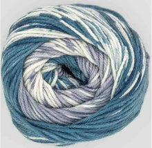 Load image into Gallery viewer, King Cole Fjord DK wool yarn self patterning mock fair-isle 100g Molde