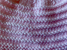 Load image into Gallery viewer, Hand Knitted Baby Girl’s Hat Beanie 0-3 months Pink Brand New