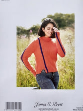Load image into Gallery viewer, James C Brett Aran knitting pattern JB926 Ladies Sweater 32-50ins