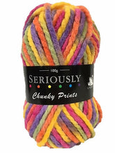 Load image into Gallery viewer, CYGNET SERIOUSLY CHUNKY PRINTS Wool Knitting Yarn Super Chunky 100% Acrylic 100g