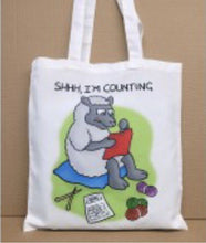 Load image into Gallery viewer, Vanessa Bee Designs reusable foldable shopping shopper bag