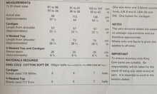 Load image into Gallery viewer, King Cole DK crochet pattern 3543 - cardigan & v-neck tunic - 32-42 ins