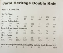 Load image into Gallery viewer, Woolcraft DK knitting pattern JL010 - Ladies Sweater 36-48 ins