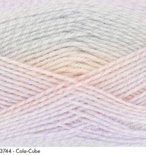 Load image into Gallery viewer, King Cole Melody DK Acrylic Self Striping Baby wool / yarn pack of 3x100g