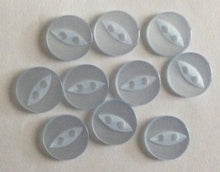 Load image into Gallery viewer, Round Fish Eye Buttons Size 11mm - Packs of 10