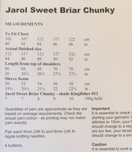 Load image into Gallery viewer, KNITTING PATTERN Woolcraft JL08 - Chunky - Men’s Sweater 40-48 ins