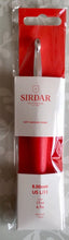 Load image into Gallery viewer, Crochet Hook - Sirdar 17cm (6.7 in) Soft Handle - Single - Aluminium - 2-10mm