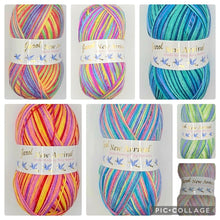 Load image into Gallery viewer, Jarol New Arrival Randoms DK Double Knitting Yarn Baby Wool, 200g Ball