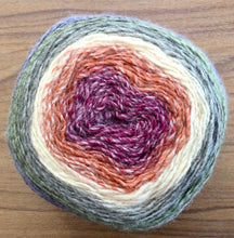 Load image into Gallery viewer, King Cole Curiosity DK Wool / Yarn Cake Self Striping Knitting - Acrylic - 150g