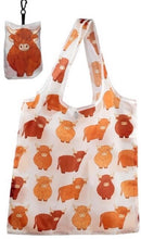 Load image into Gallery viewer, Shopping Bag Reusable Foldable Eco Friendly Ladies Tote Handbag Fold Away Bag