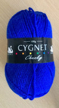 Load image into Gallery viewer, Cygnet CHUNKY Yarn Acrylic Knitting Crochet Wool - 100g