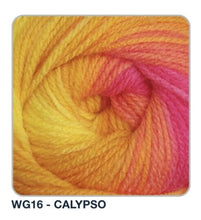 Load image into Gallery viewer, Wendy GIGGLES DK Acrylic Multicolour Multi-tonal Baby Knitting Yarn 100g