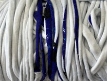 Load image into Gallery viewer, T Shirt Yarn Assorted Colours 5 or 10 metres - Rugs, Baskets, Bags, Purses #390