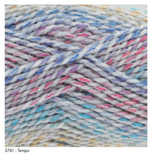 Load image into Gallery viewer, King Cole Crescendo Aran Knitting Yarn 100g Ball For Knitting & Crochet 8 shades