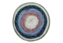Load image into Gallery viewer, King Cole Curiosity DK Wool / Yarn Cake Self Striping Knitting - Acrylic - 150g