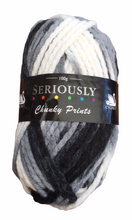 Load image into Gallery viewer, CYGNET SERIOUSLY CHUNKY PRINTS Wool Knitting Yarn Super Chunky 100% Acrylic 100g