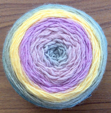 Load image into Gallery viewer, King Cole Curiosity DK Wool / Yarn Cake Self Striping Knitting - Acrylic - 150g