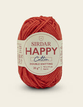 Load image into Gallery viewer, Sirdar Happy Cotton DK Wool / Yarn - 20g - Knitting, Crochet, Amigurami