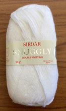 Load image into Gallery viewer, Sirdar SNUGGLY DK Baby Nylon Acrylic Mix Soft Knitting Wool Yarn 50g