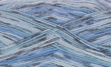 Load image into Gallery viewer, King Cole Zig Zag 4 Ply Knitting Sock Yarn Wool 100g Ball incl Christmas