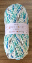 Load image into Gallery viewer, Sirdar Snuggly Supersoft Aran Rainbow Drops Knitting Wool/Yarn -100g