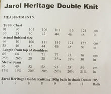 Load image into Gallery viewer, Woolcraft DK knitting pattern JL010 - Ladies Sweater 36-48 ins