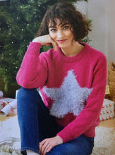 Load image into Gallery viewer, King Cole Knitting Pattern Book - Family Christmas Knits 1 - by Jenny Watson