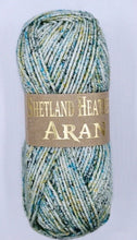 Load image into Gallery viewer, Woolcraft Shetland Heather Aran Soft Knitting Yarn / 25% Wool 100g