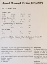 Load image into Gallery viewer, Woolcraft Chunky Knitting Pattern JL012 - Ladies Cardigan 32-48 ins