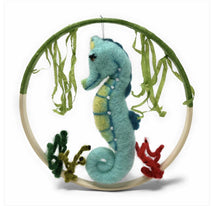 Load image into Gallery viewer, The Crafty Kit Company 'Seahorse' Needle Felting Kit