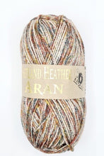 Load image into Gallery viewer, Woolcraft Shetland Heather Aran Soft Knitting Yarn / 25% Wool 100g