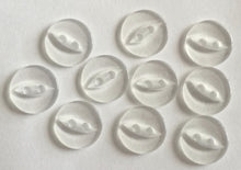 Load image into Gallery viewer, Round Fish Eye Buttons Size 11mm - Packs of 10