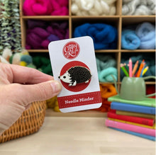 Load image into Gallery viewer, Needle Minder Magnetic, Hedgehog, Embroidery Needle Keeper, Sewing, Needleminder