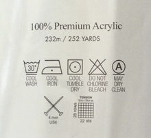 Load image into Gallery viewer, James C Brett Fairground DK Acrylic Knitting Wool/Yarn 100g