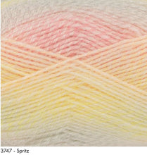 Load image into Gallery viewer, King Cole Melody DK Acrylic Self Striping Baby wool / yarn pack of 3x100g