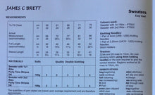 Load image into Gallery viewer, James C Brett DK pattern JB825 Childs Sweaters in Partytime Stripes DK 22-30 in