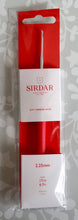 Load image into Gallery viewer, Crochet Hook - Sirdar 17cm (6.7 in) Soft Handle - Single - Aluminium - 2-10mm