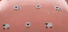 Load image into Gallery viewer, DUVET COVER SET KING SIZE Bedding Fall Asleep Counting Sheep REVERSIBLE - BLUSH