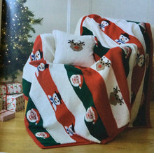 Load image into Gallery viewer, King Cole Knitting Pattern Book - Family Christmas Knits 1 - by Jenny Watson