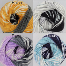 Load image into Gallery viewer, King Cole Fjord DK self patterning mock fair-isle double knitting wool yarn 100g