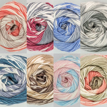 Load image into Gallery viewer, King Cole Fjord DK self patterning mock fair-isle double knitting wool yarn 100g