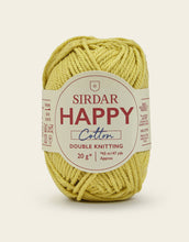 Load image into Gallery viewer, Sirdar Happy Cotton DK Wool / Yarn - 20g - Knitting, Crochet, Amigurami