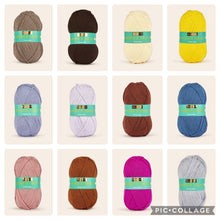 Load image into Gallery viewer, Sirdar Hayfield Bonus Aran Kntting/Crochet Wool/Yarn 100g Extra Value Acrylic