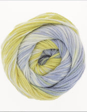 Load image into Gallery viewer, King Cole Fjord DK self patterning mock fair-isle double knitting wool yarn 100g