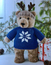 Load image into Gallery viewer, King Cole Christmas Knits Pattern Book 9 Designed by Zoe Halstead