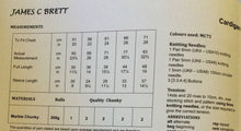 Load image into Gallery viewer, James C Brett Chunky Knitting Pattern JB455 Cardiga in Marble Chunky - 20-28 ins
