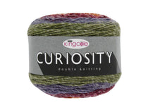 Load image into Gallery viewer, King Cole Curiosity DK Wool / Yarn Cake Self Striping Knitting - Acrylic - 150g