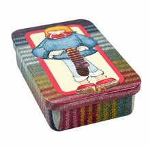 Load image into Gallery viewer, Emma Ball - Socks Crochet Stitch Markers (Set of 6) in a Pocket Tin (TCR21)