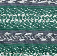 Load image into Gallery viewer, King Cole Fjord DK wool yarn self patterning mock fair-isle 100g Bindal